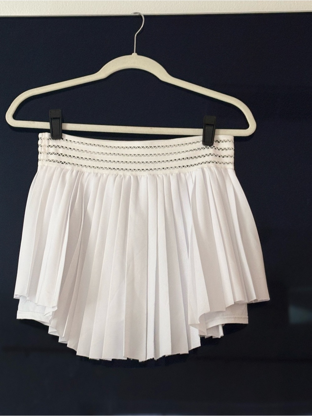 Altar'd State AS Revival Match Point skort in Bright White Tennis SktMedium HTF